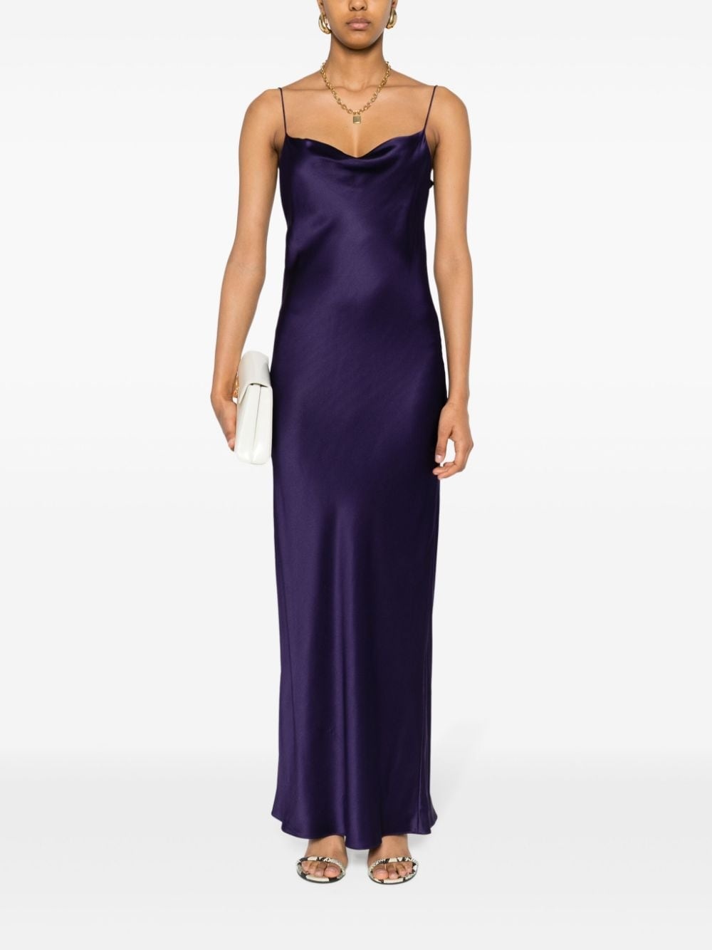 charmeuse silk dress - 2