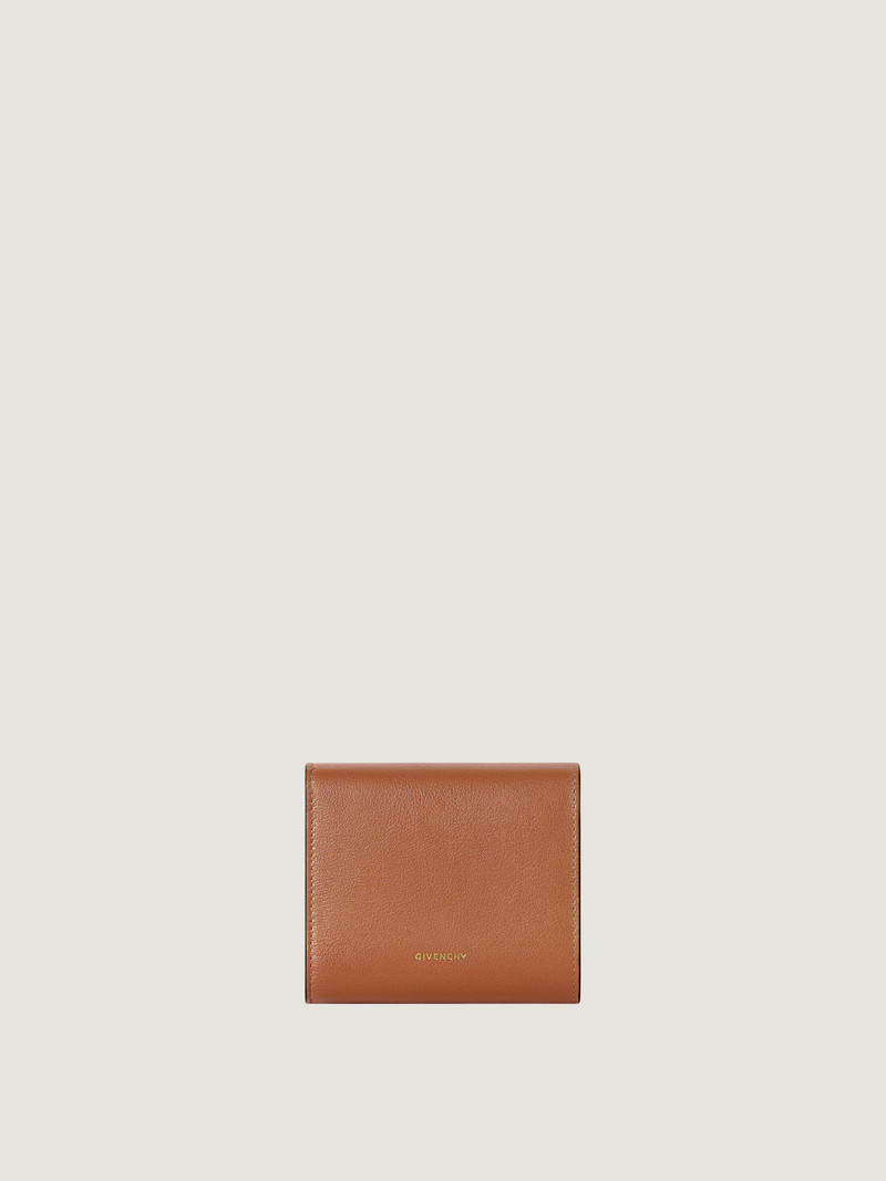 Givenchy 4G WALLET IN GRAINED LEATHER outlook