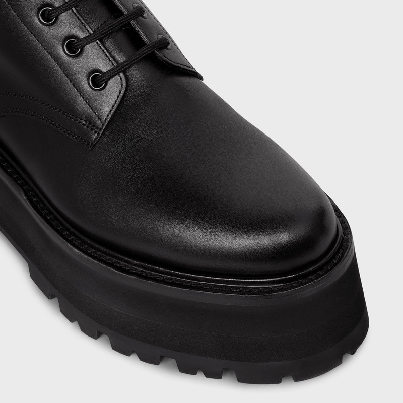 CELINE BULKY MAXX LACE-UP BOOT in SHINY BULL 4
