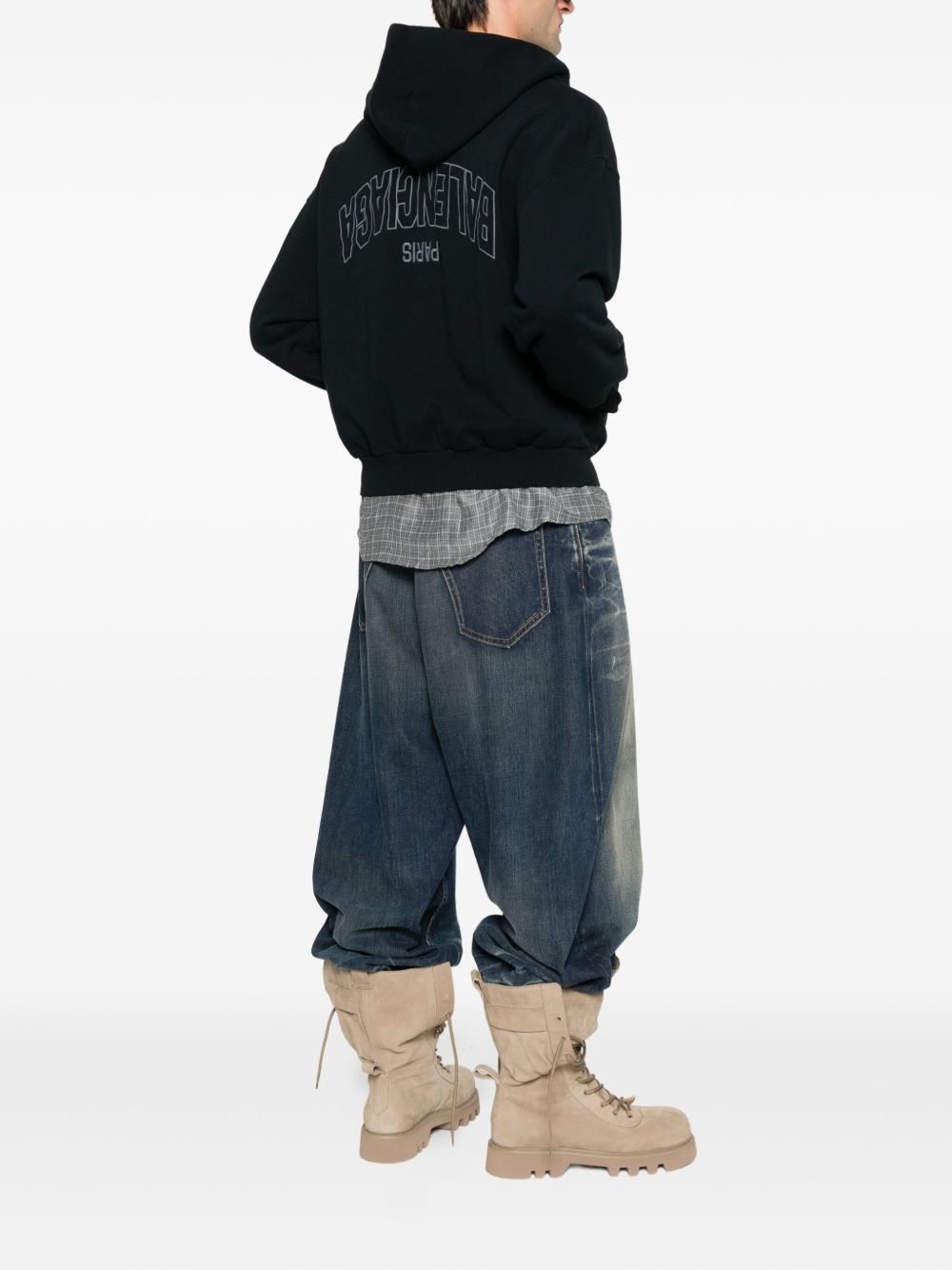 zip-up hoodie - 2