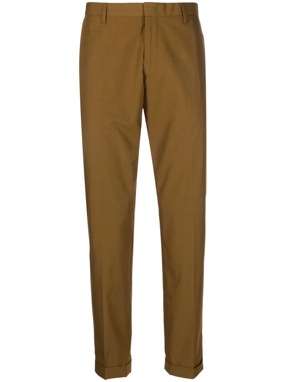 slim-cut organic cotton chinos - 1