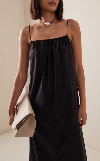 BY MALENE BIRGER Exclusive Lanney Organic-Cotton Maxi Dress black/white outlook