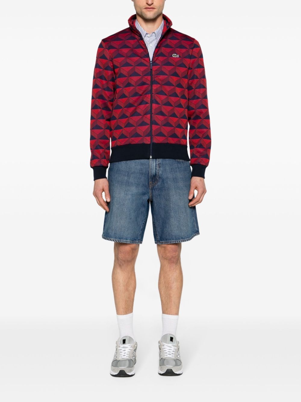 468â¢ mid-rise denim shorts - 2