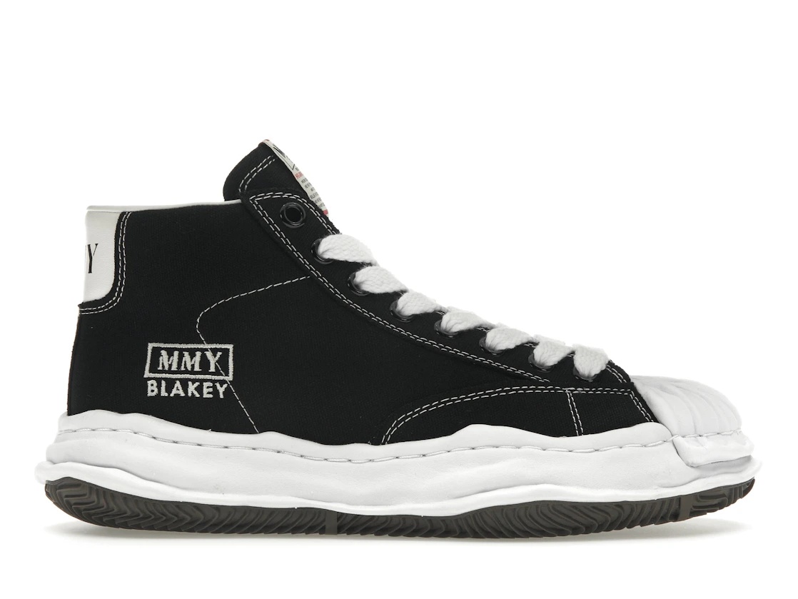 Maison Mihara Yasuhiro Blakey OG Sole Canvas High Black - 1