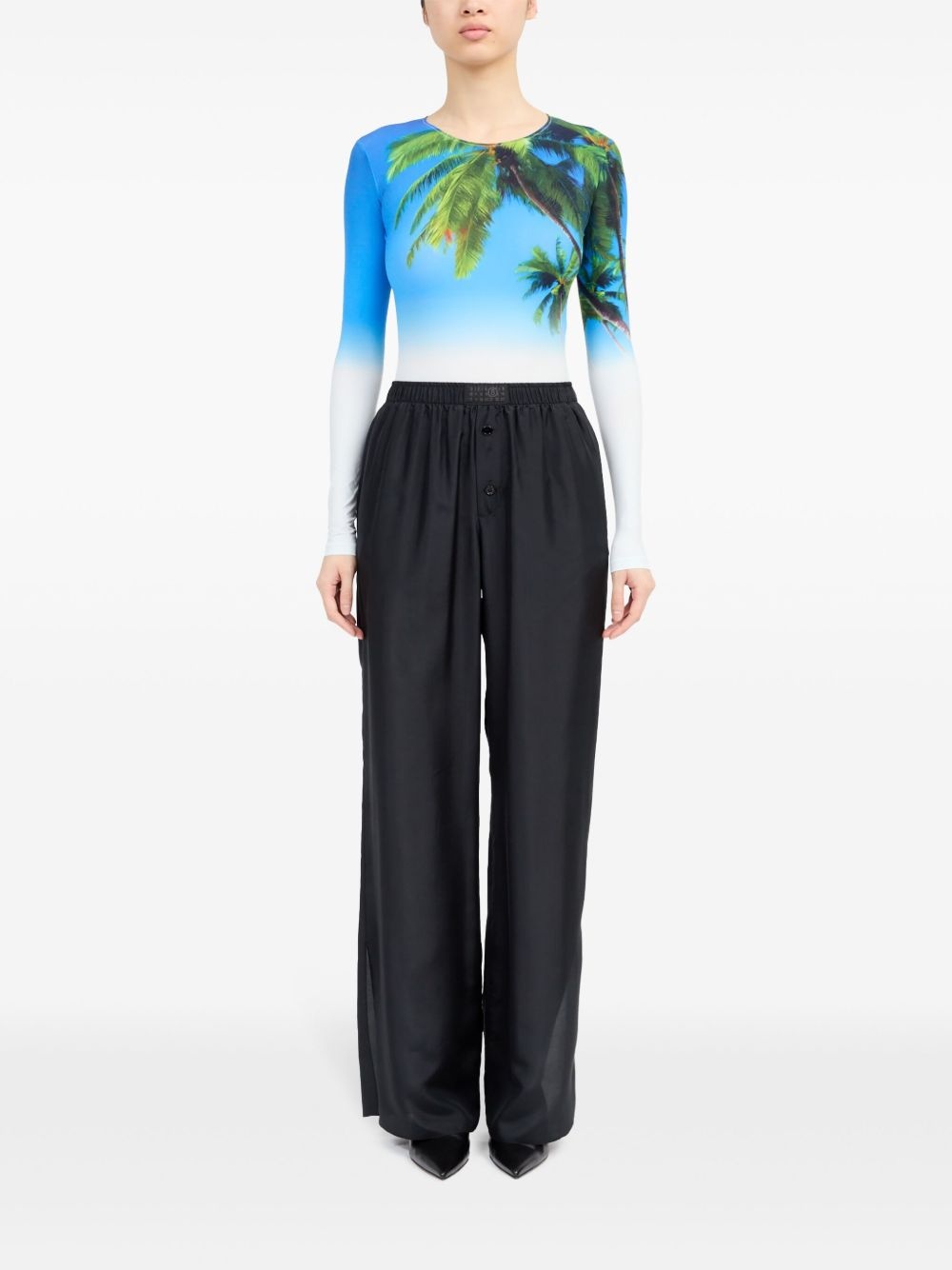 silk trousers - 2
