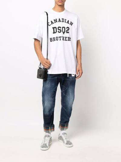 DSQUARED2 Icon-logo tapered jeans outlook