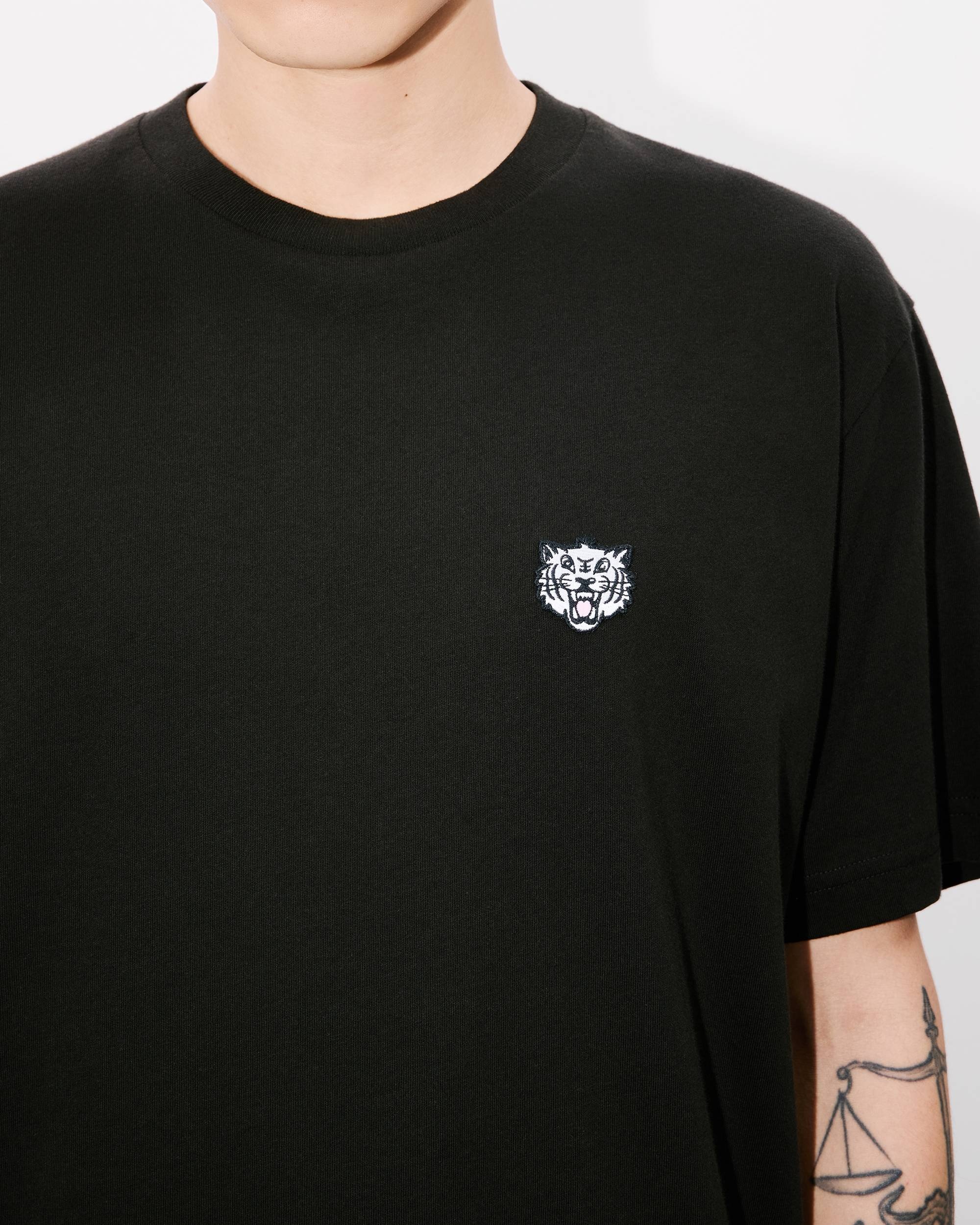 'KENZO Happy Tiger' embroidered T-shirt in cotton - 6