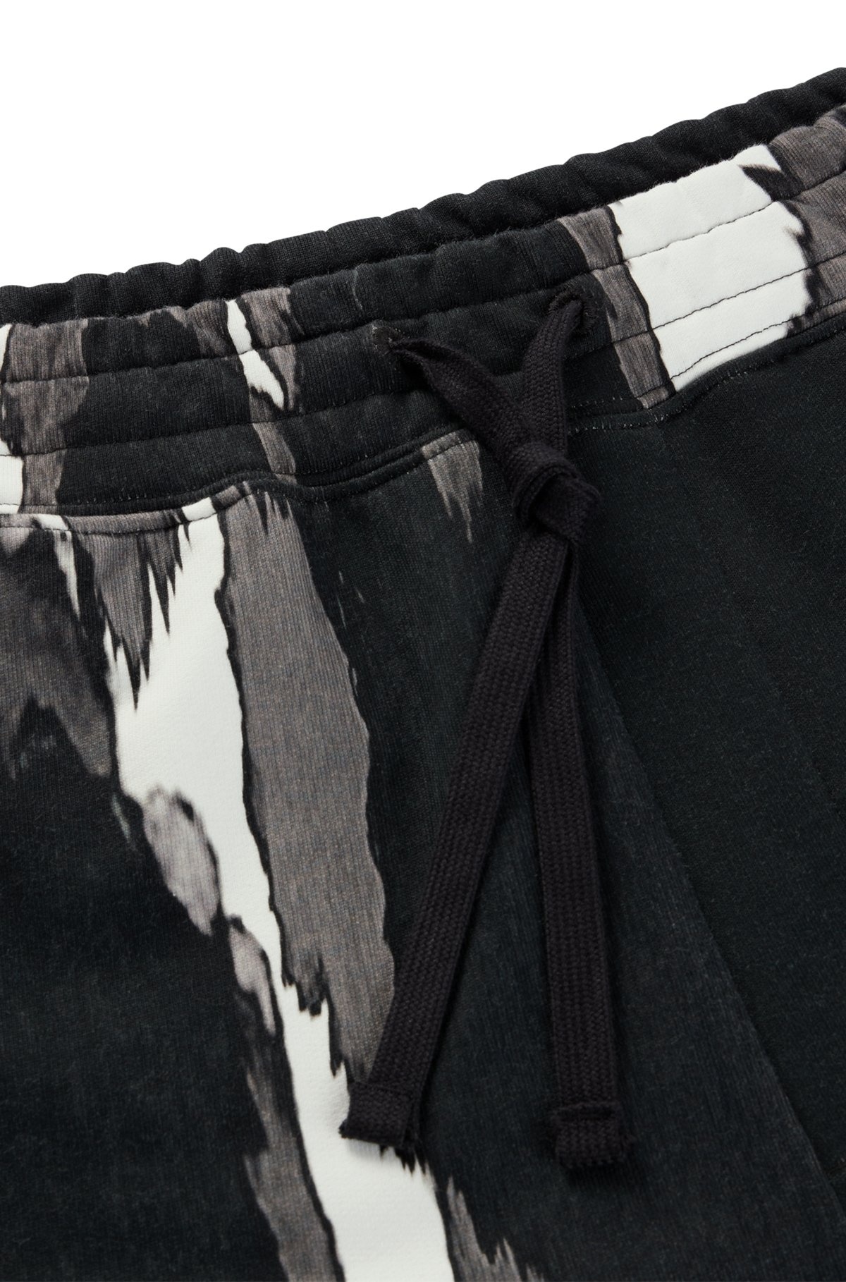 COTTON-TERRY SHORTS WITH CAMOUFLAGE PRINT - 6