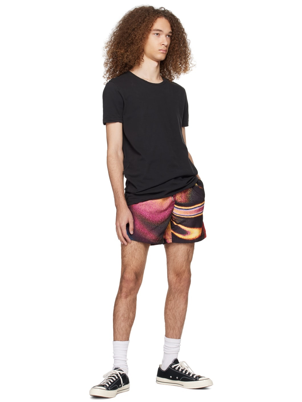 Multicolor Mind State Shorts - 4