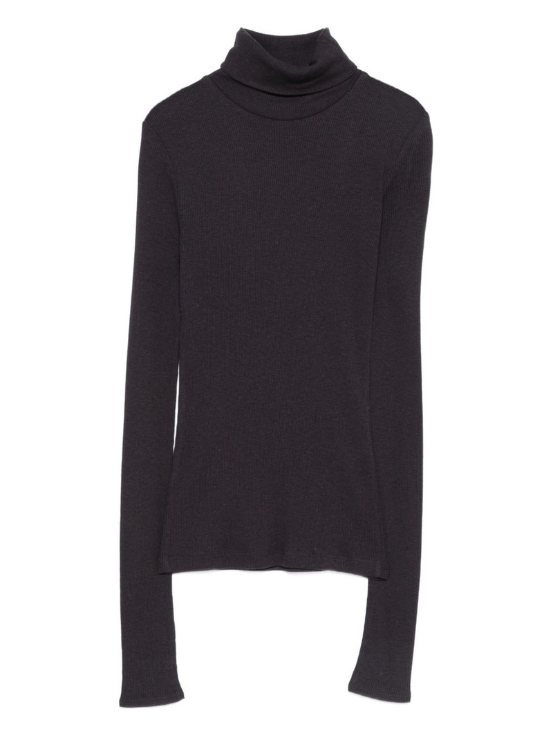 roll-neck knitted top 1