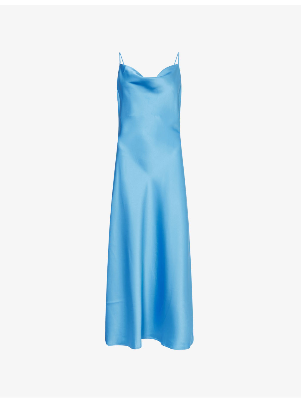 Eila Shoulder-Straps Woven Midi Dress - 1
