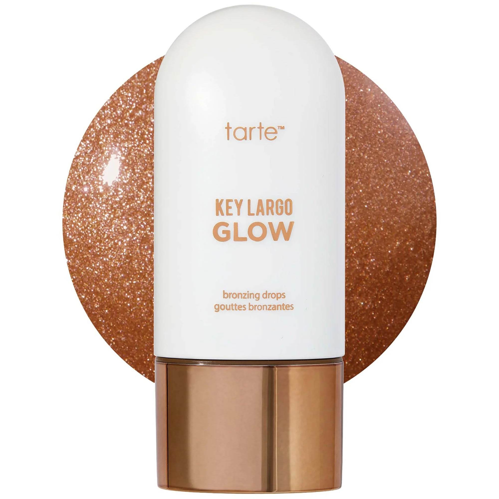 tarte Key Largo Glow Serum Bronzing Drops For Face & Body - Deep Bronze Glow - 1