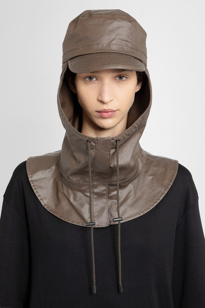 Lemaire LEMAIRE WOMAN BROWN HATS outlook