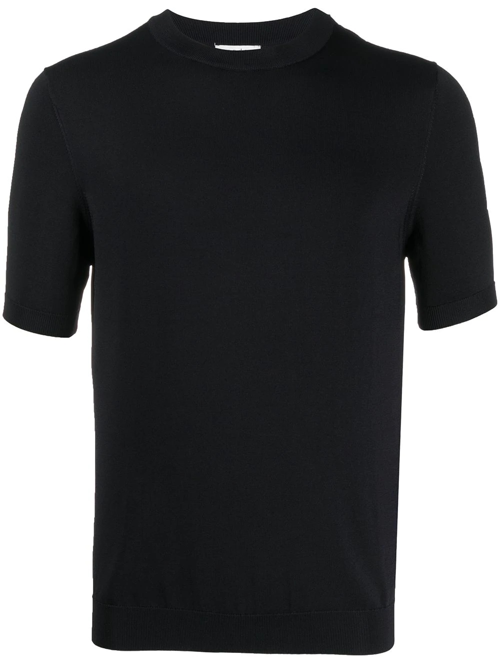 short-sleeved crew-neck pullover - 1