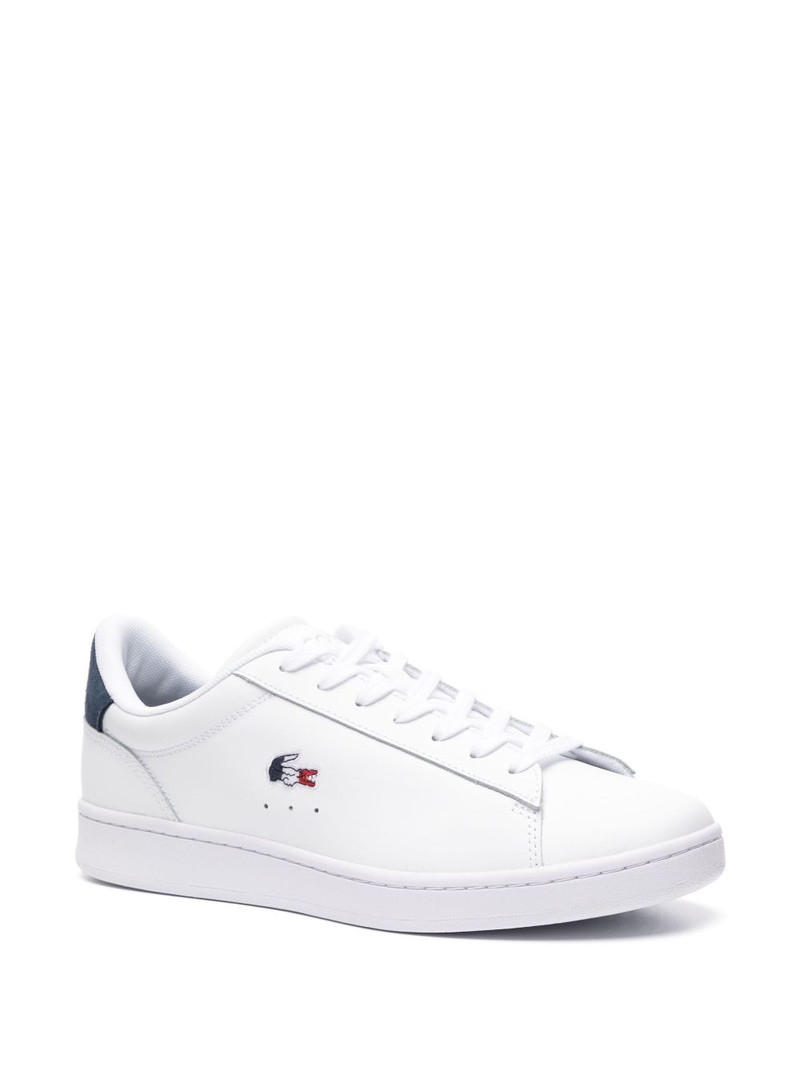 LACOSTE Carnaby set leather sneakers outlook