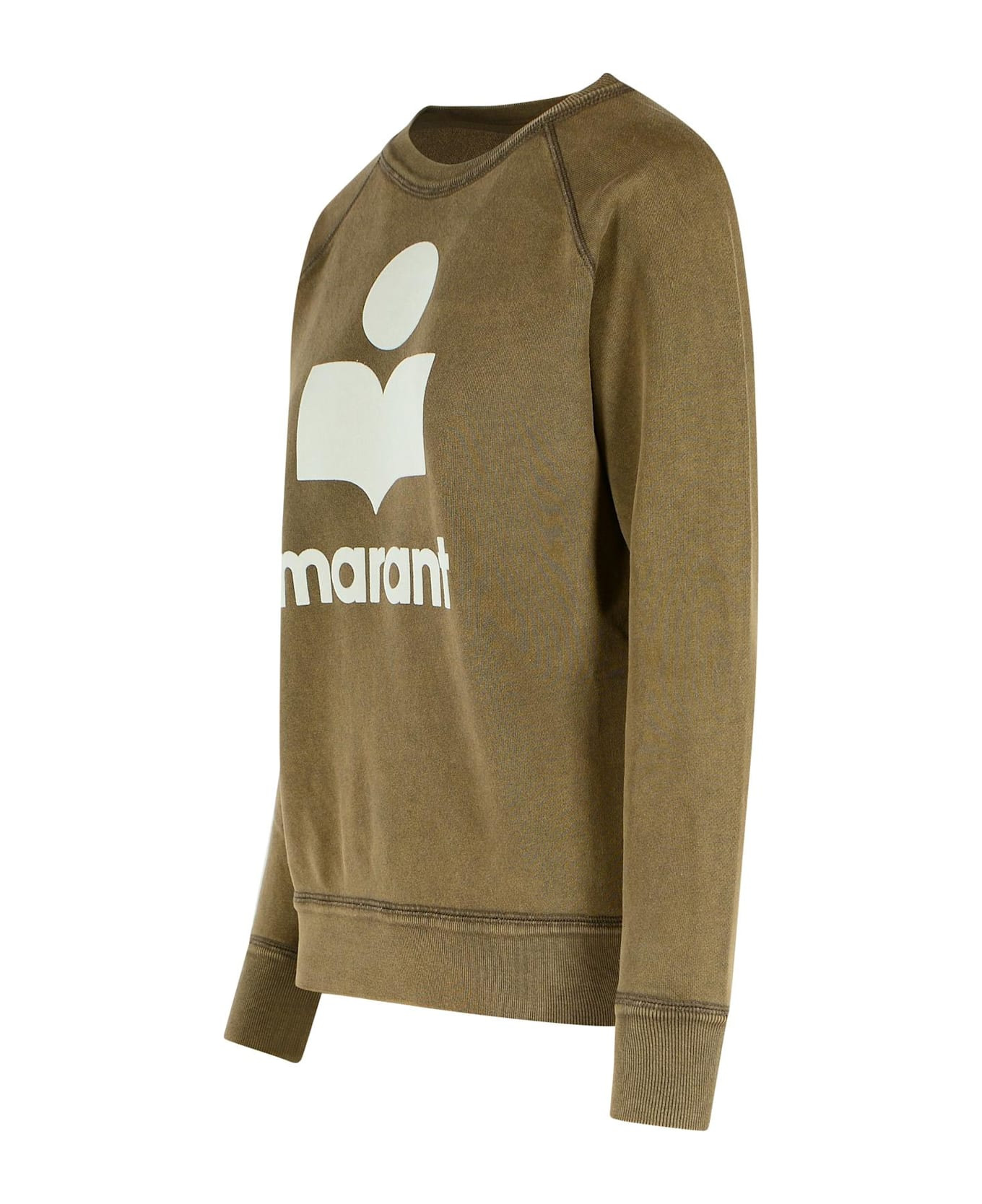 Brown Cotton Blend Sweatshirt - 2