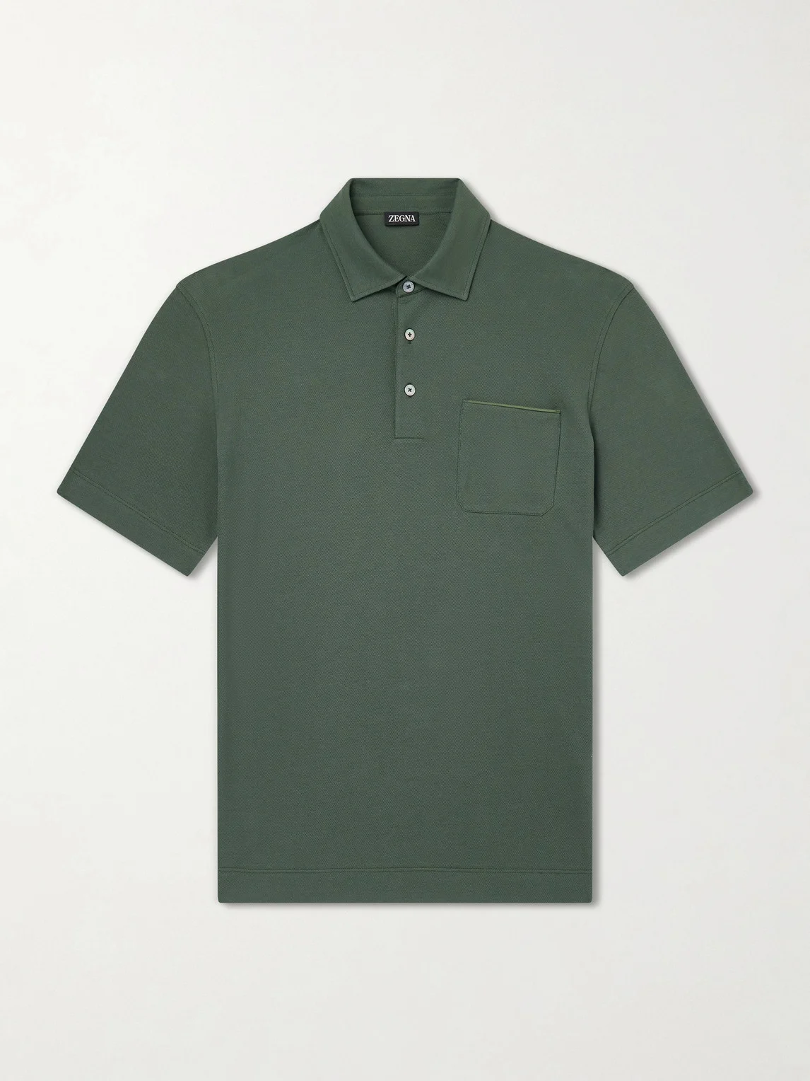 Cotton-Jersey Polo Shirt - 1