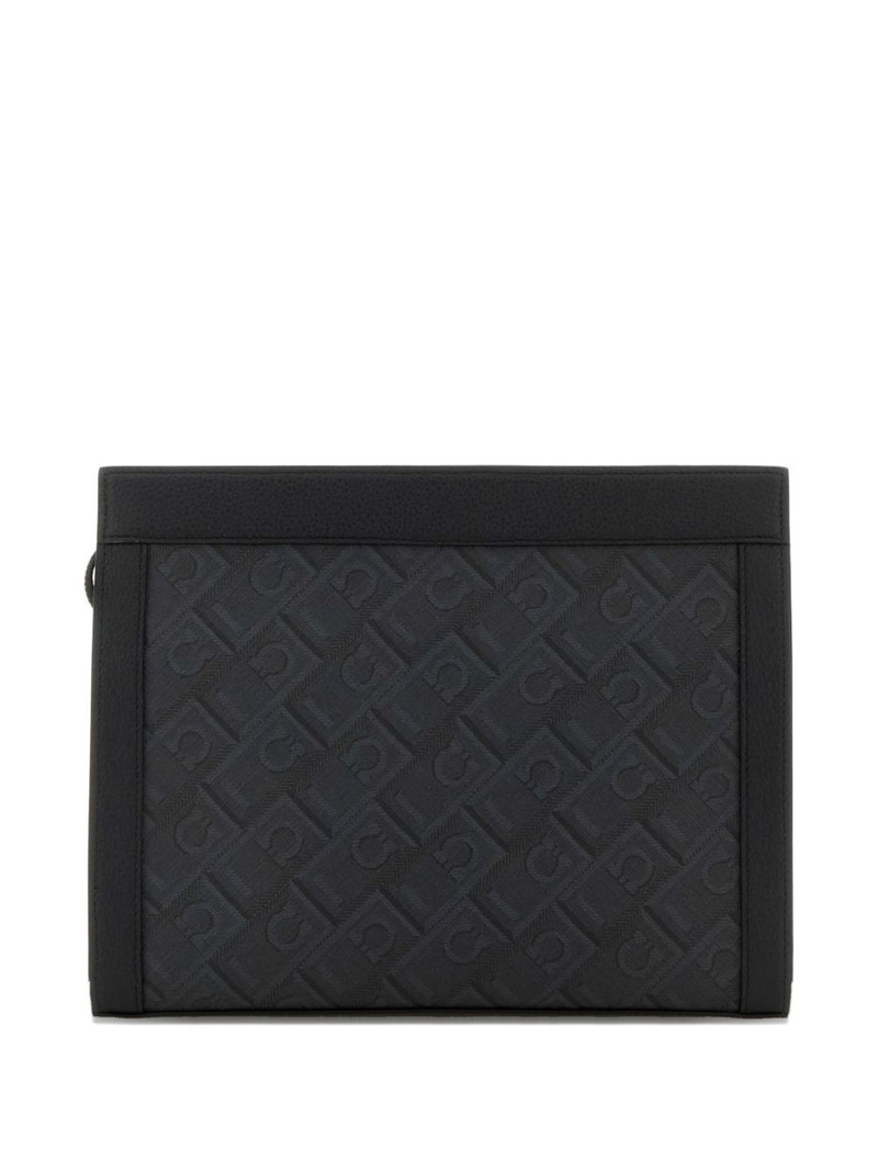 FERRAGAMO monogram clutch bag outlook