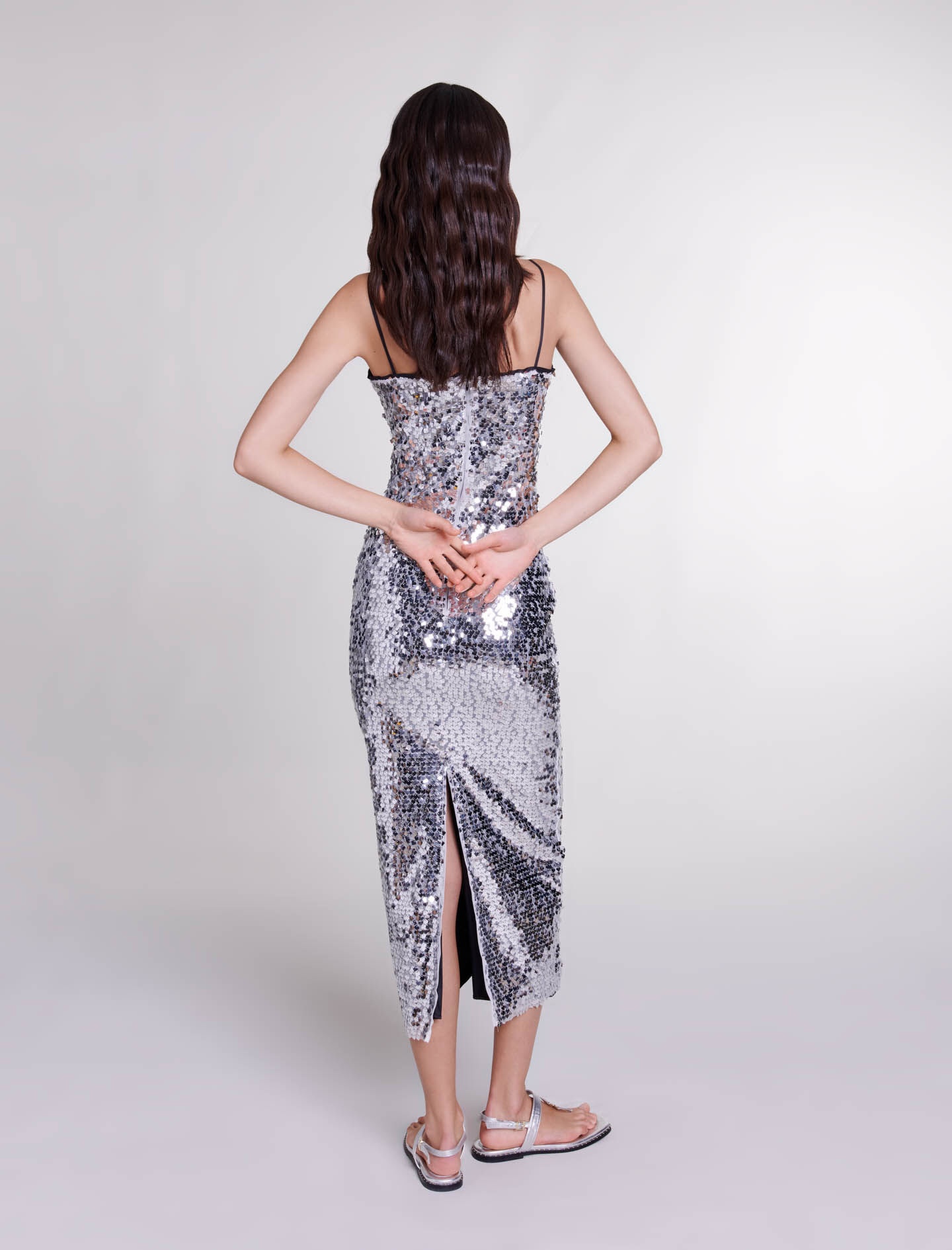 Sequin maxi dress - 4