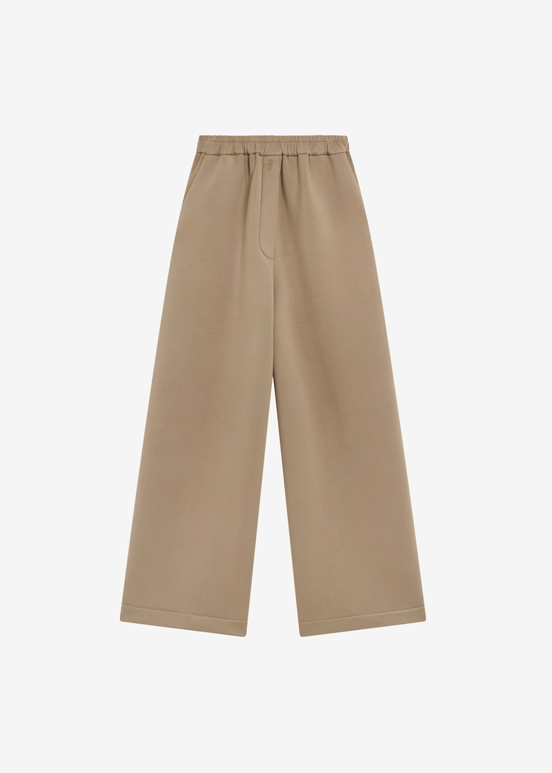Mirca Neoprene Elastic Pants - Camel 1