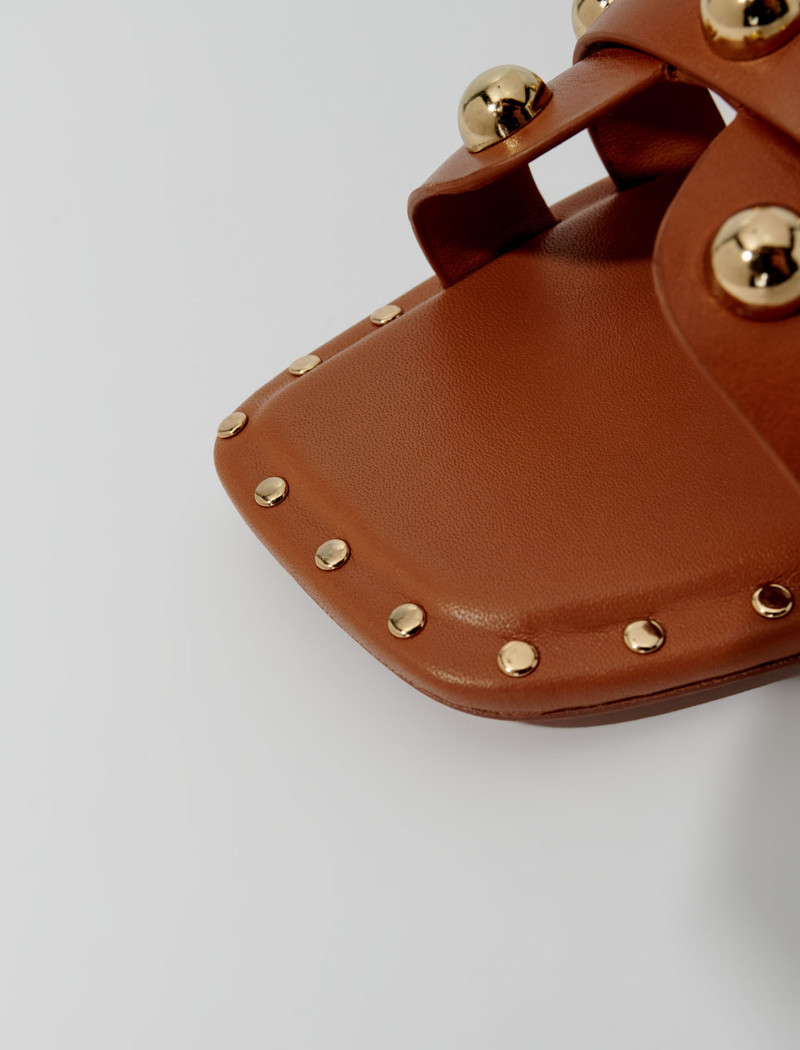 Studded leather mules 5