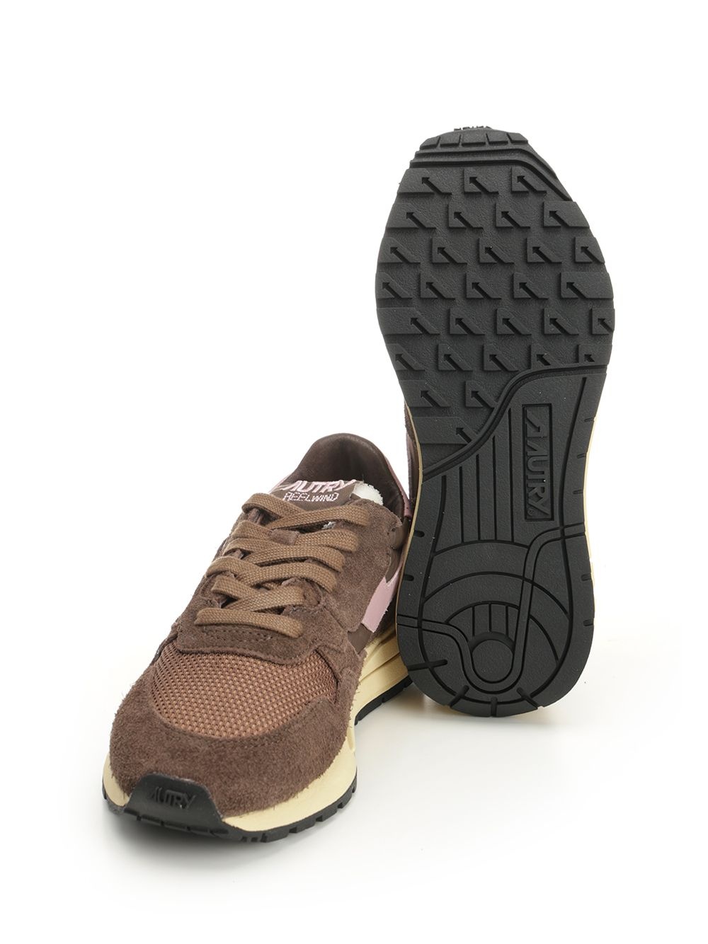 Reelwind Low Wom Ut12 Suede/Net Plugh/Zephyr Sneakers Brown - 5
