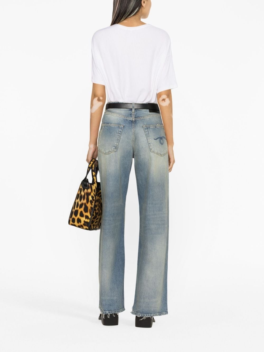 Wayne wide-leg jeans - 4