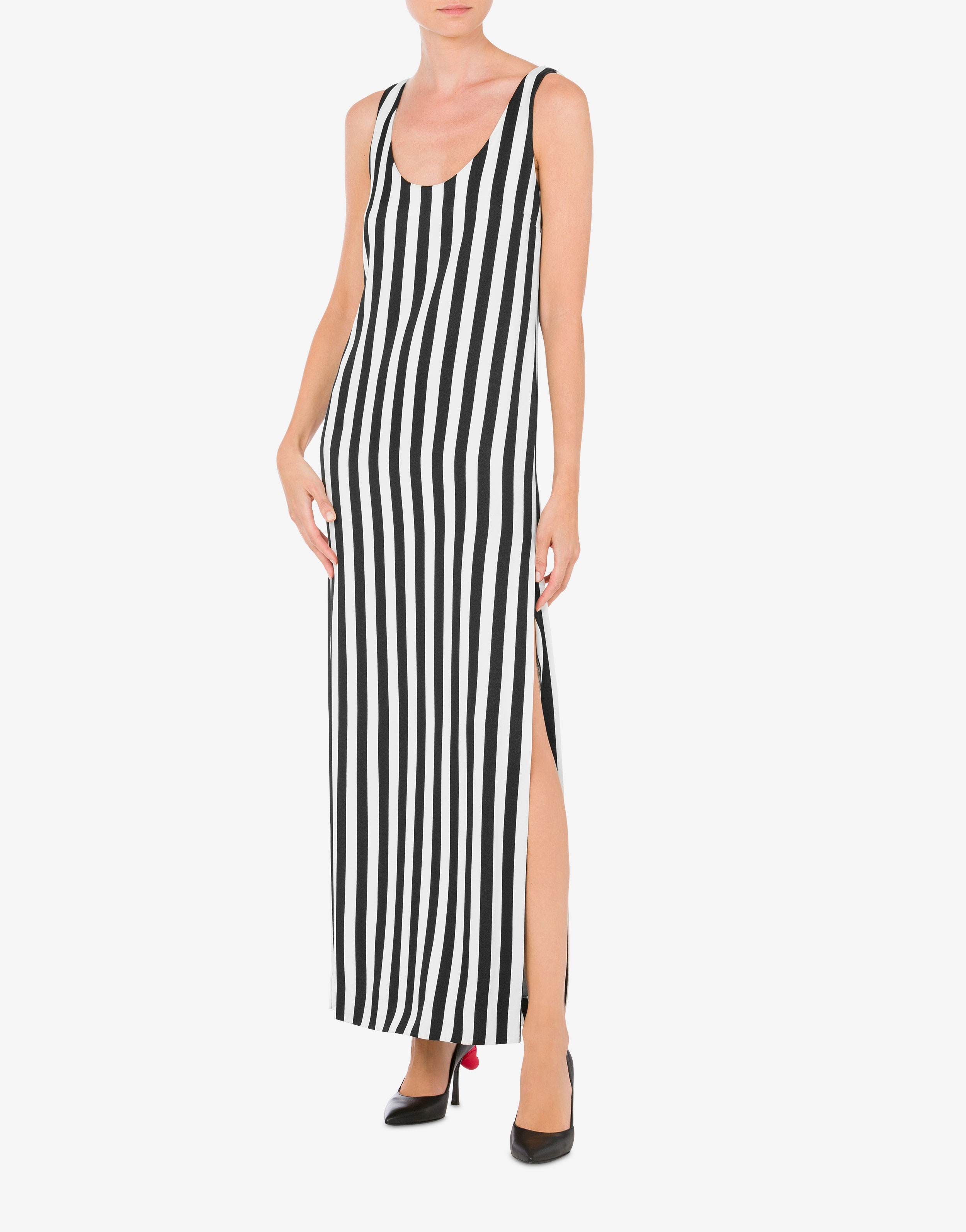 ARCHIVE STRIPES CADY DRESS - 2