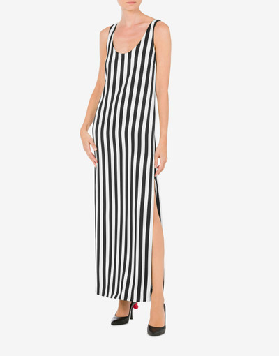 Moschino ARCHIVE STRIPES CADY DRESS outlook