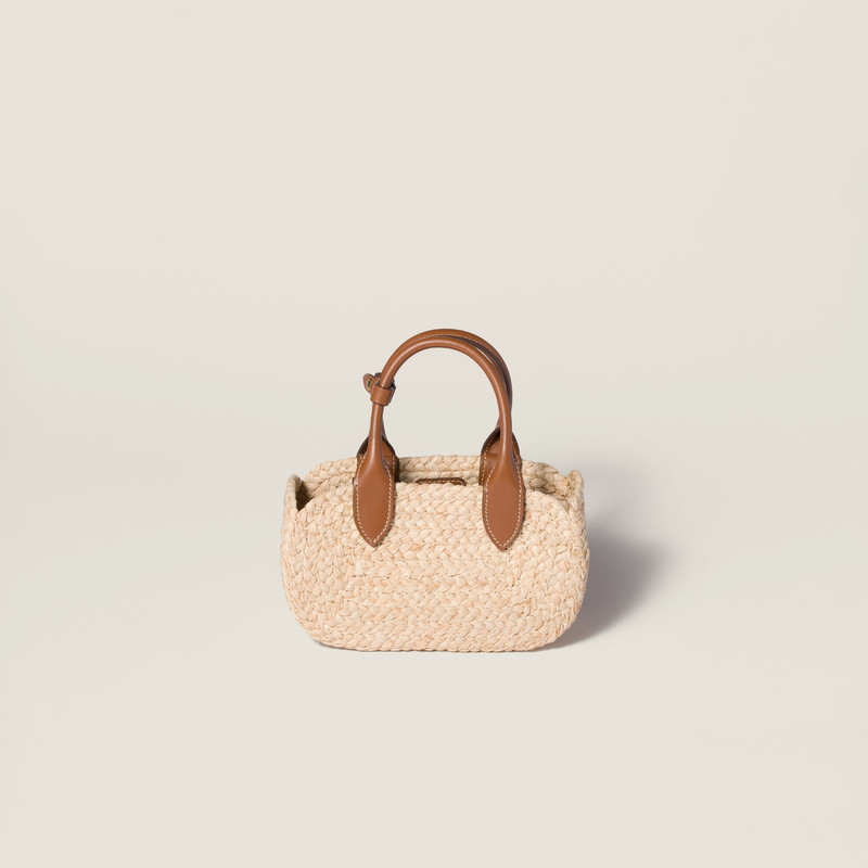 Raffia handbag 3