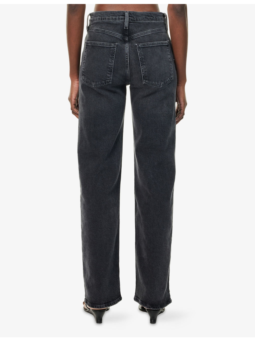 Harper Straight-Leg Stretch-Denim Jeans - 4