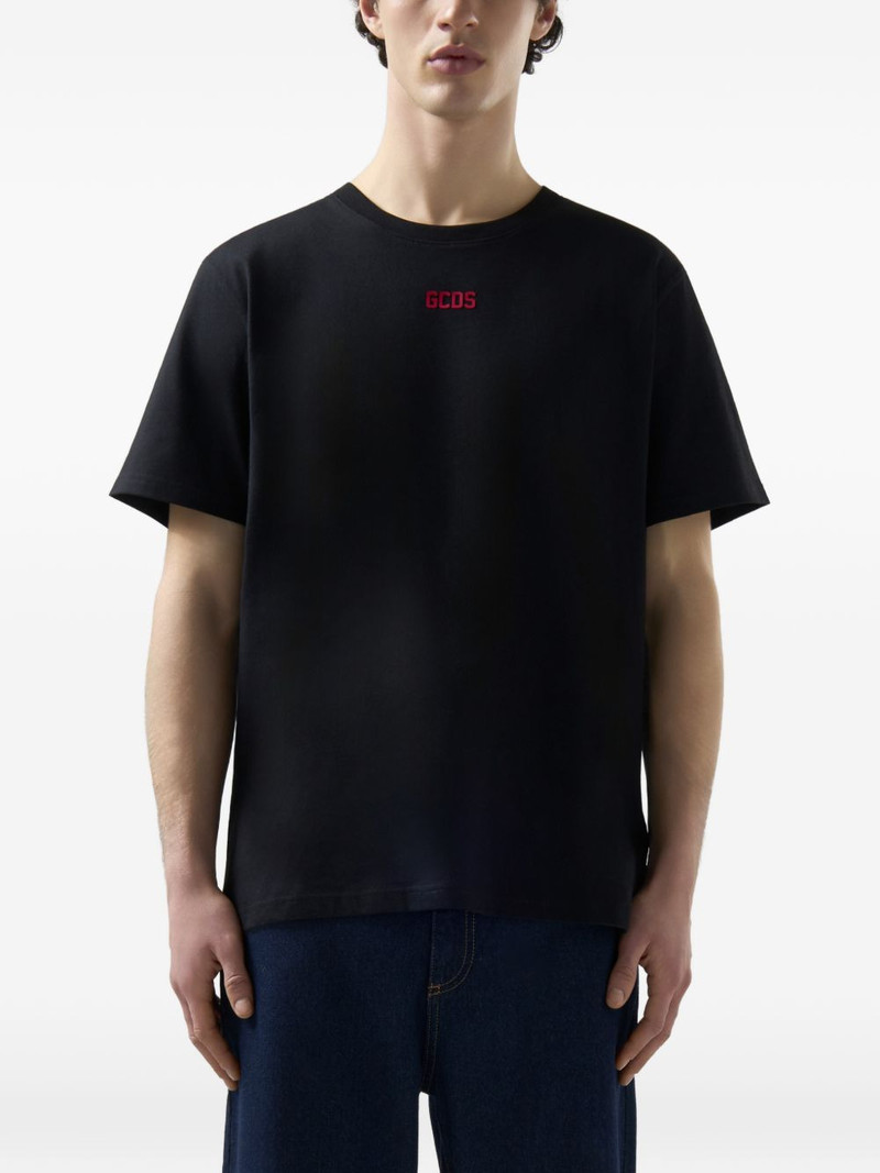 mini logo-detail cotton T-shirt 3