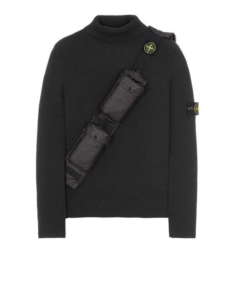 90170 MUSSOLA GOMMATA CANVAS BLACK 3