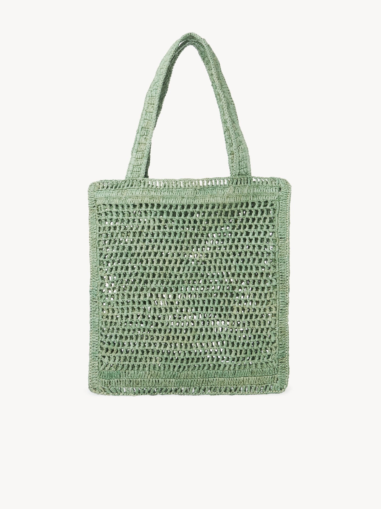 SUMMER BANANA TOTE BAG IN RAFFIA - 4