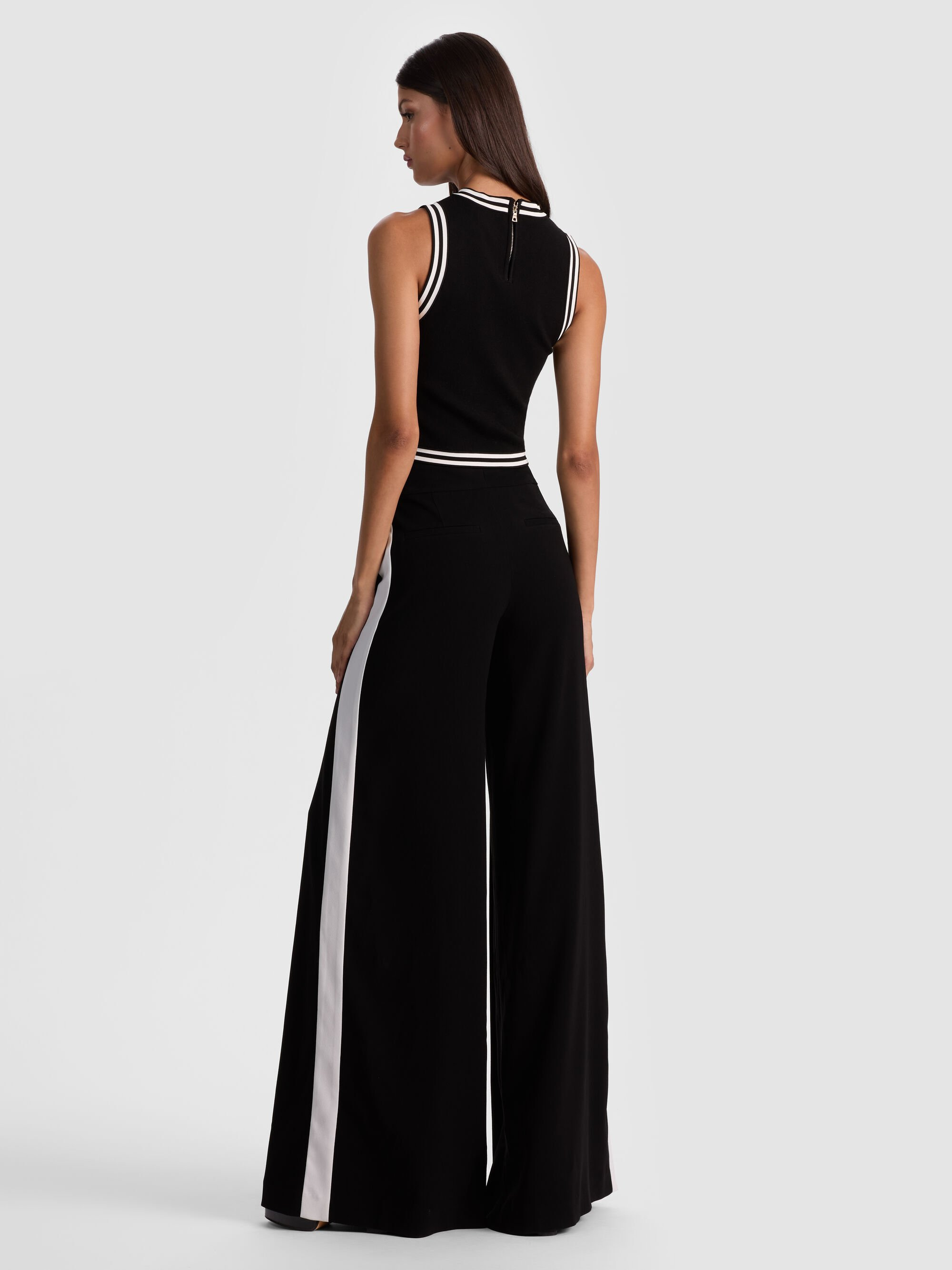NESSI TROUSER WITH SIDE STRIPE - 3