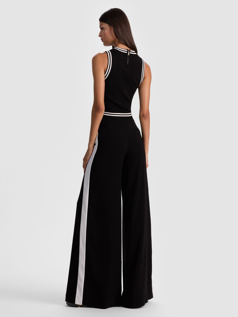 Alice + Olivia NESSI TROUSER WITH SIDE STRIPE outlook
