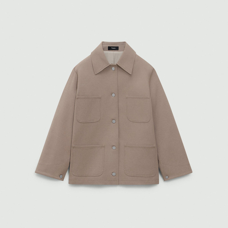 Oversized Utility Jacket in Neoteric Twill 1