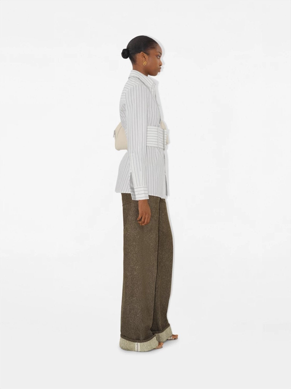 REGULAR FIT STRIPED COTTON SHIRT - 4