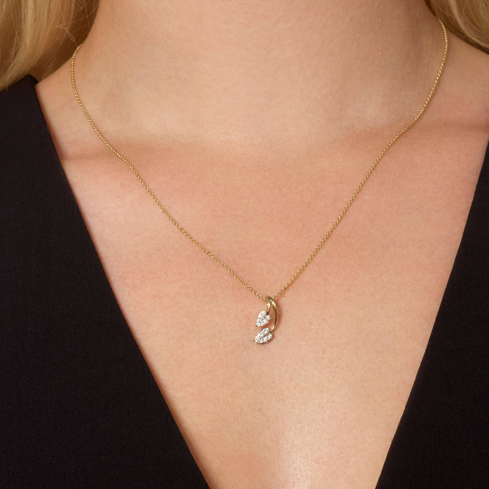 Little Leaf Necklace - 2
