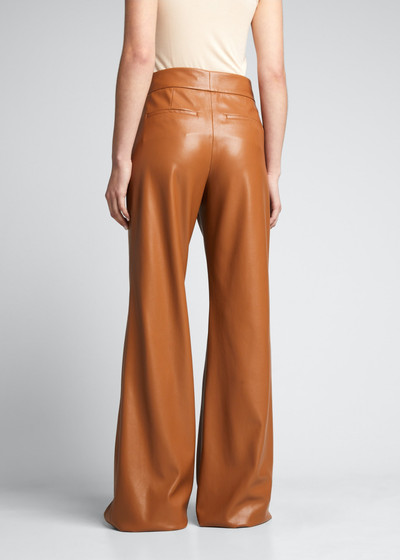 Alice + Olivia Dylan High-Waist Faux-Leather Pants outlook