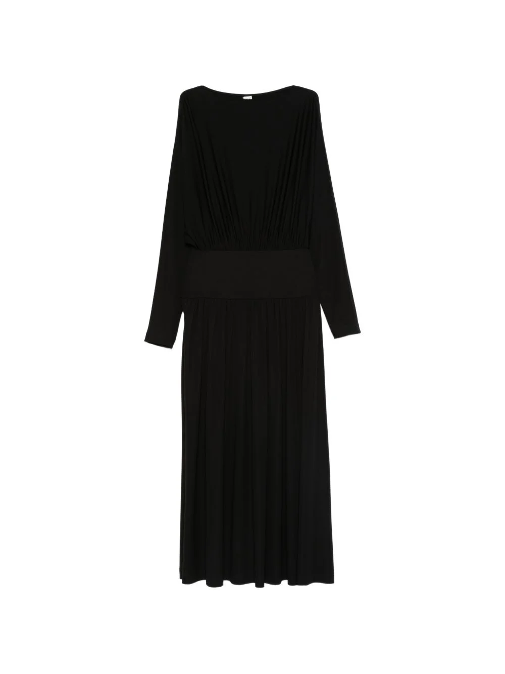 boat-neck midi dress - 1