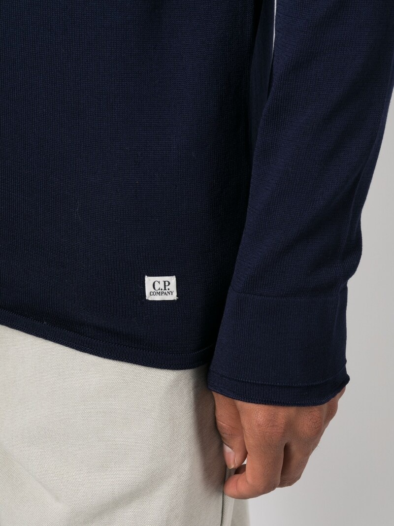 crew-neck cotton jumper - 5