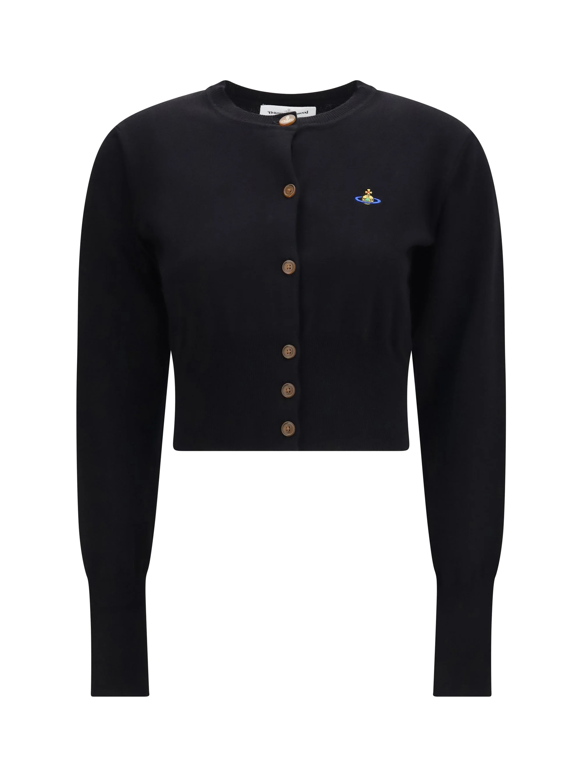 Vivienne Westwood Bea Crop Cardigan Black - 1