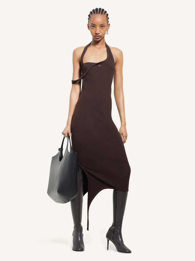 courrèges UNDRESSED LIGHT KNIT DRESS outlook