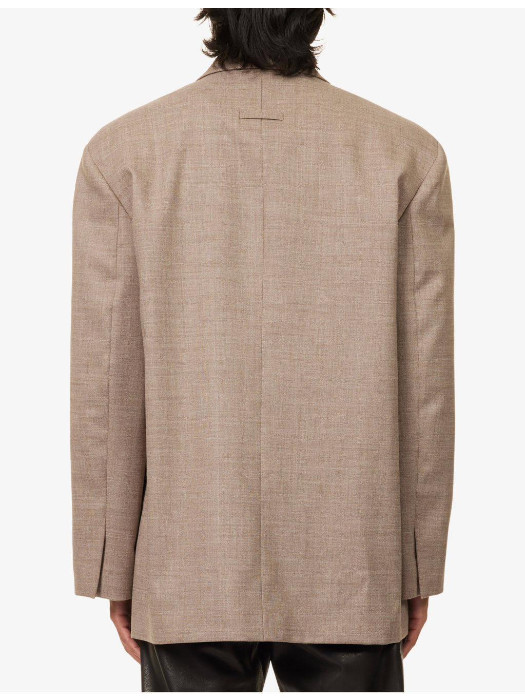 Notch-Lapel Single-Breasted Wool Blazer - 4