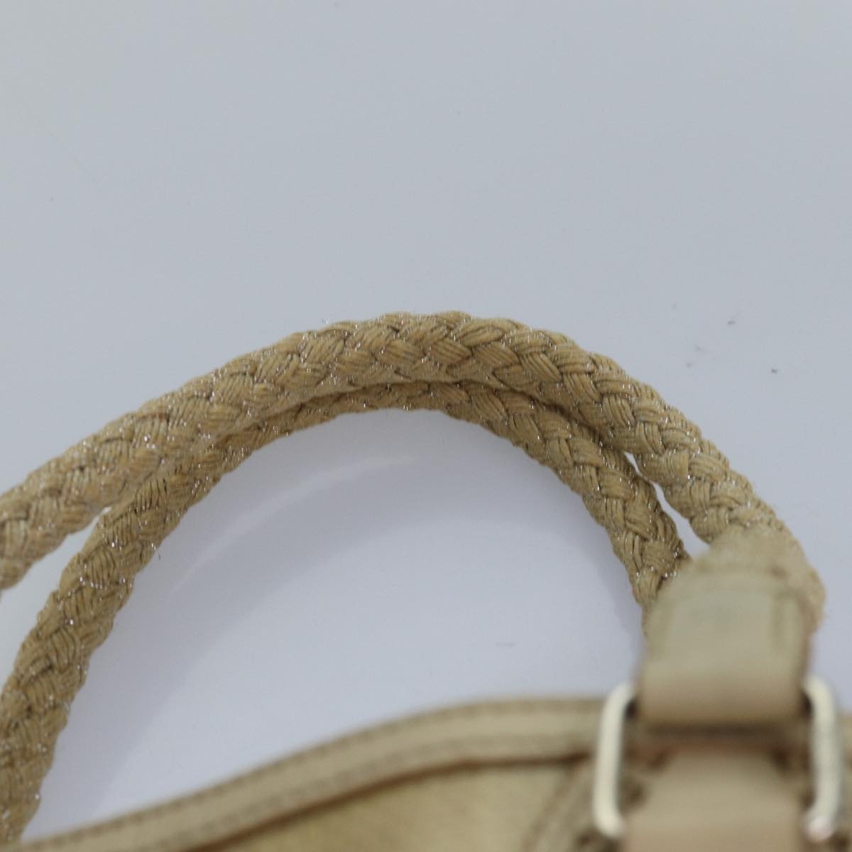 FENDI Hand Bag Vinyl Beige - 7