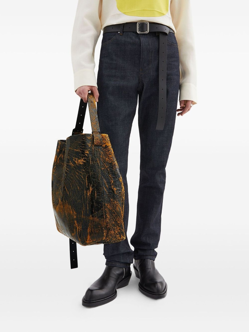 Jil Sander leather shoulder bag outlook