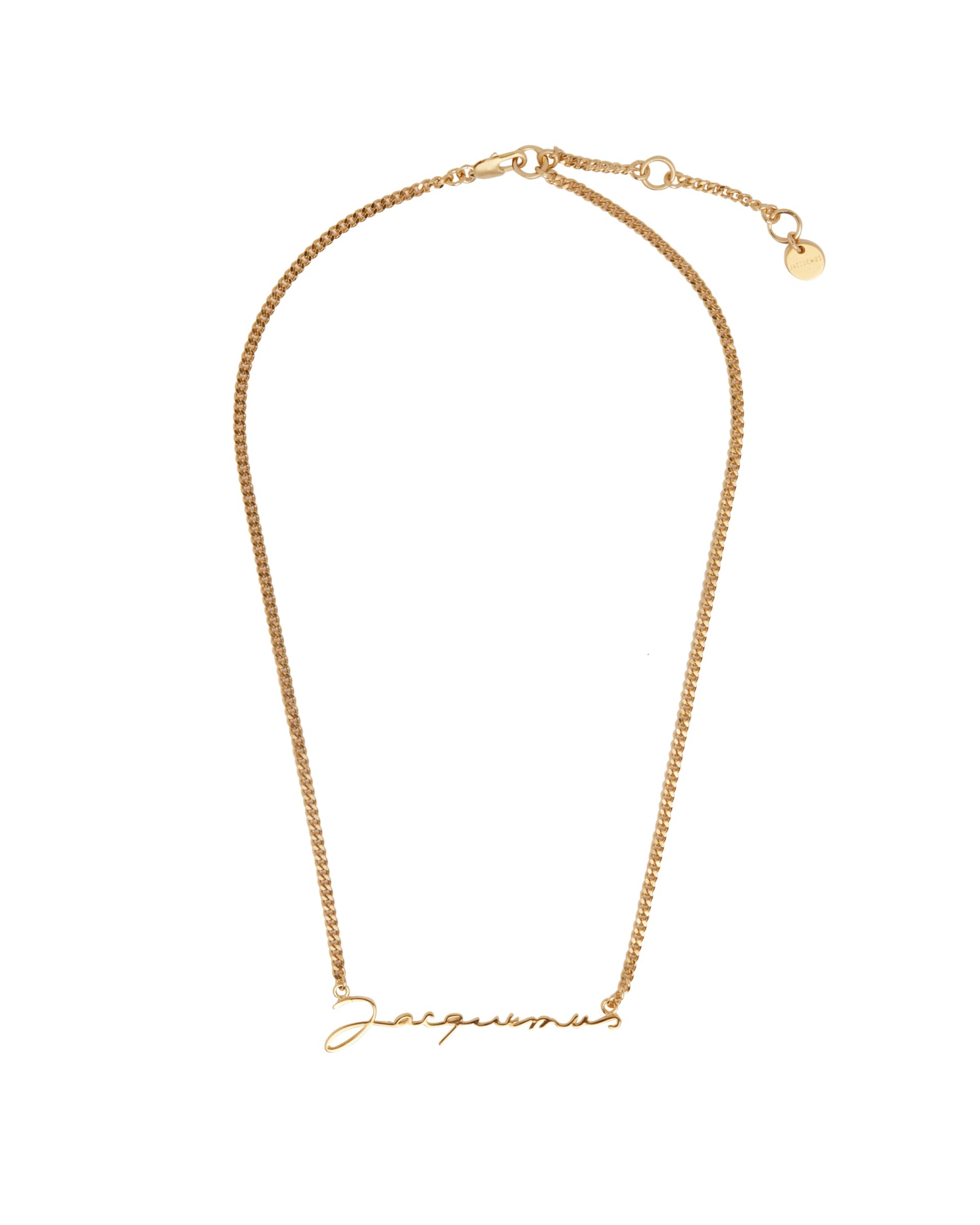 Gold Logo Necklace - 2