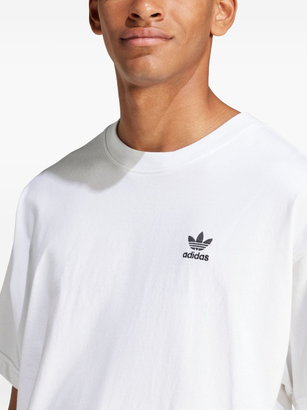small-logo cotton T-shirt - 5