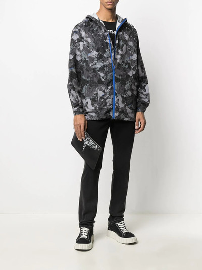 Marcelo Burlon County Of Milan camouflage print hooded windbreaker outlook